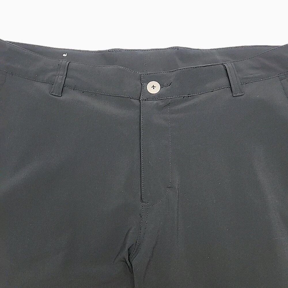 Columbia PFG Shorts Men's Size 38 Black 10" Inseam Golf Fishing Lightweight Zip - Picture 3 of 13